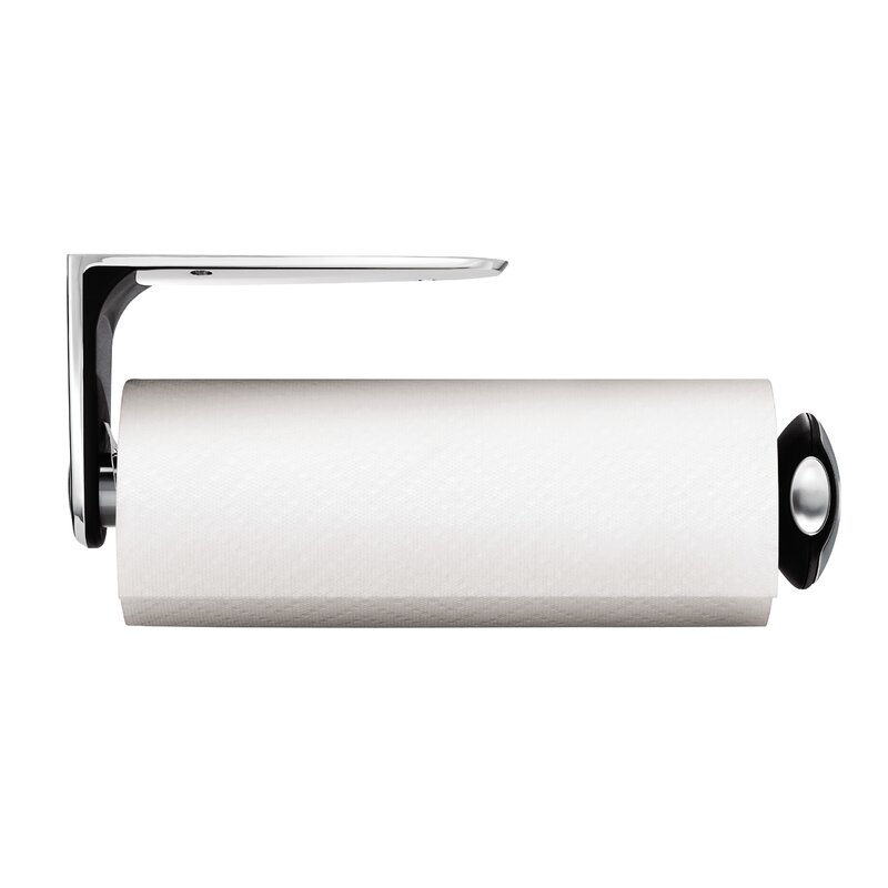 simplehuman Long Wall Mount Kitchen Roll Holder & Reviews | Wayfair.co.uk